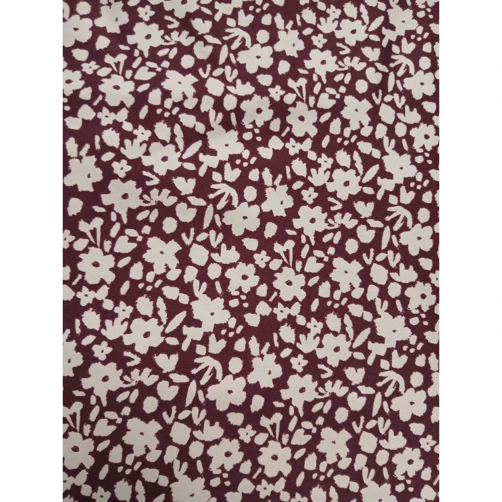 Tranquility by Colorado Clothing Burgundy Floral Active Skort Large Womens